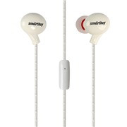 Наушники SmartBuy ORB SBH-750* White вкладыши вакуумные с микрофоном
