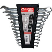 Набор ключей комбинированных НКК-12П (12 штук, CrV)