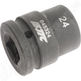 Головка торцевая ударная двенадцатигранная 3/4", 24 мм, JTC, JTC-645324
