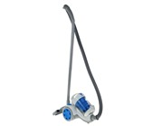 Пылесос Magnit RMV-1646, 2000 Вт, 2 л, белый/голубой