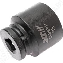 Головка торцевая ударная шестигранная 1/2", 33 мм, JTC, JTC-443833