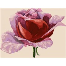 Картина стразами (набор) "Роза в алмазах" 40х55 см SP-490