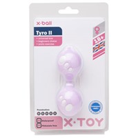 X-Toy Tyro II, фиолетовые
Вагинальные шарики в силиконовой оболочке