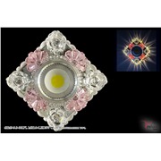  Reluce 42249-9.0-001PL MR16+LED3W CL/PK светильник точ.