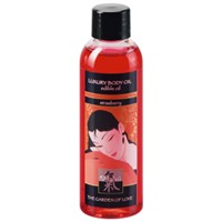 Shiatsu Luxury Body Oil Strawberry, 100 мл
Съедобное масло с ароматом клубники