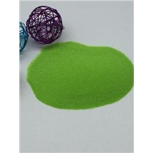 Песок декоративный цветной упаковка 200 грамм. Цвет: зеленый (green)