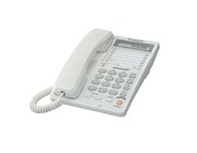 Проводной телефон PANASONIC KX-TS 2365RUW, спикерфон, ускоренный набор