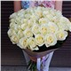Букет из 51 белой розы ( 70 см ), интернет-магазин товаров для бильярда Play-billiard.ru