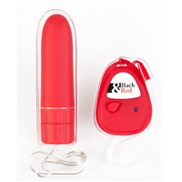 Toyfa вибратор, 10,9 см, красный
С пультом ДУ, обтекаемой формы
