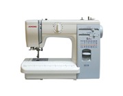 Швейная машина Janome 5519, 19 опер, обметочная, эластичная, потайная строчка, белый
