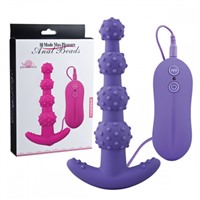 Howells Aphrodisia 10 Mode Max Pleasure Anal Beads, фиолетовая
Анальная виброцепочка