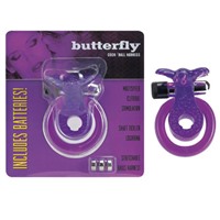 Gopaldas Butterfly Cock Ring фиолетовый
Эрекционное кольцо с вибрацией