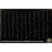  Sneha A-006 LED RGB гирлянда светодиодная 3х1м  240LED(RGB) в виде "бахрома с шариками"