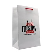 Пакет подарочный Moscow Duty Free мал. 23*14.5 см