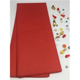 Бумага тишью. Плотноcть 17 грамм. арт. RLN010 (красный)