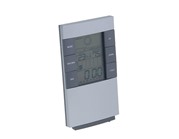 Часы-будильник LuazON LB-01, LED подсветка, серые