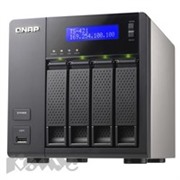 Система хранения данных QNAP TS-420 (1,6 ГГц/512Мб/принт/FTP/ip-8) на 4HDD