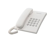 Телефон проводной Panasonic KX-TS2350RUW белый