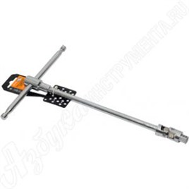 Вороток карданный Т-образный (3/8" L=250mm), АВТОДЕЛО, 39738