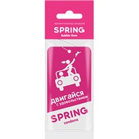 Spring Bubble Gum ароматизатор воздуха
С ароматом жевательной резинки