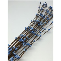Тычинки на проволоке длина 40см цвет: голубой (blue)