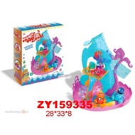 Игровой набор 1052-ZYC Домик Крабика в кор.
