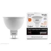  Gauss Лампа Gauss LED Elementary MR16 7W 2700K 1/10/100 (LD13517)