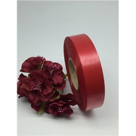 Лента Италия Muar. Ширина: 2 см. Намотка: 50ярд. Цвет: №30 Fire (красная)