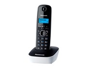 Радиотелефон Dect Panasonic KX-TG1611RUW белый/чёрный, АОН