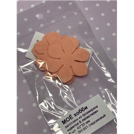 Набор заготовок из фоамирана ЛН - 001 40х35 персиковый