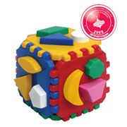 Логич.игрушка Куб умный малыш 458 интелком