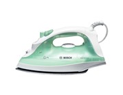 Утюг Bosch TDA2315, 1800 Вт, подошлва из нержавейки, паровой удар, белый/зеленый