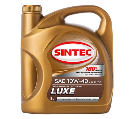 Моторное масло Sintec Luxe 10W-40 SL/CF (5л.)