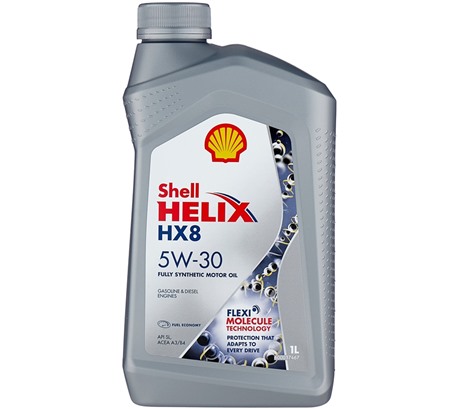 Моторное масло Shell Helix HX8 Synthetic 5W-30 A3/B4 (1л.)