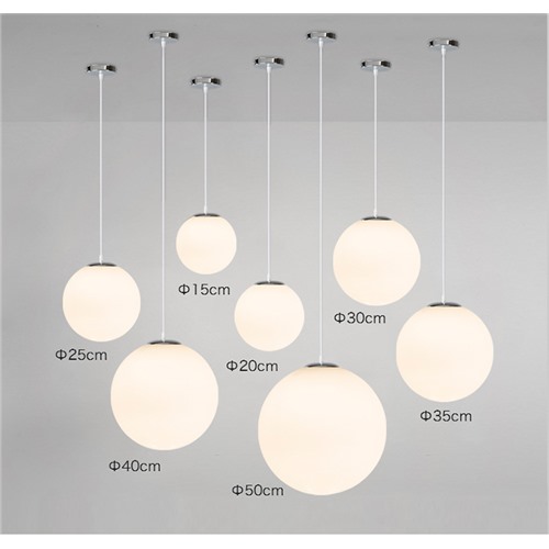 Подвесной стеклянный светильник 