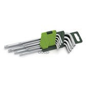 Набор ключей угловых TORX  с отверстием (Т10,Т15,Т20,Т25,Т27,Т30,Т40,Т45,Т50)  9 шт. Дело Техники арт. '563591'