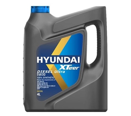 Моторное масло Hyundai XTeer Diesel Ultra 5W-30 (4л.)