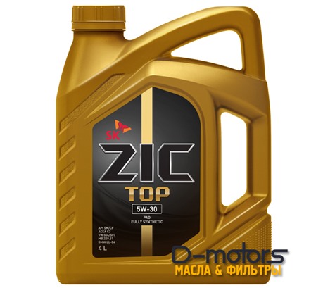 Моторное масло ZIC TOP 5W-30 (4л.)