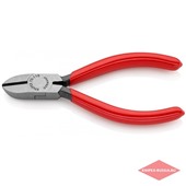 Бокорезы диагональные 110 мм, ручки с пластмассовым покрытием, KNIPEX, KN-7001110