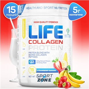 Многокомпонентный протеин с высоким содержанием гидролизованного коллагена. Protein + Collagen, 1lb - 450 г. Выбери вкус.