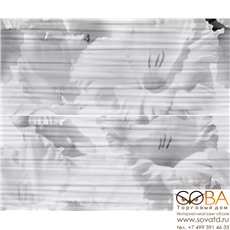 Панно Celia white  01 50х60 купить по лучшей цене в интернет магазине стильных обоев Сова ТД. Доставка по Москве, МО и всей России