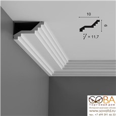 Карниз Orac Decor C400 Luxxus купить по лучшей цене в интернет магазине стильных обоев Сова ТД. Доставка по Москве, МО и всей России