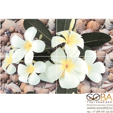 Панно Seashore  P4D173 60х40 (из 4-х пл.) купить по лучшей цене в интернет магазине стильных обоев Сова ТД. Доставка по Москве, МО и всей России