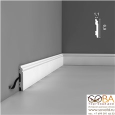 Плинтус Orac Decor SX165 Axxent купить по лучшей цене в интернет магазине стильных обоев Сова ТД. Доставка по Москве, МО и всей России