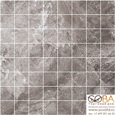 Мозаика Black & White  Серый K-62/LR/m01/30x30 купить по лучшей цене в интернет магазине стильных обоев Сова ТД. Доставка по Москве, МО и всей России