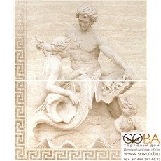 Панно Itaka beige 02  50х60 ( из 2-х шт) купить по лучшей цене в интернет магазине стильных обоев Сова ТД. Доставка по Москве, МО и всей России