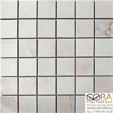 Керамогранит Neodom Onix One Mosaico Onix Miel 5x5 (30x30)см N40003 (Индия) купить по лучшей цене в интернет магазине стильных обоев Сова ТД. Доставка по Москве, МО и всей России