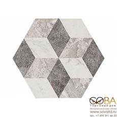 Керамогранит Marazzi  Allmarble Altissimo Decoro 21х18,2 купить по лучшей цене в интернет магазине стильных обоев Сова ТД. Доставка по Москве, МО и всей России