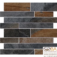 Мозаика Vitra  Vulcano Базальт 29х31,7 купить по лучшей цене в интернет магазине стильных обоев Сова ТД. Доставка по Москве, МО и всей России