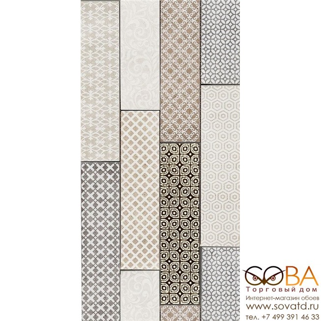 Декор Marazzi  Clays Mosaico 30х60 купить по лучшей цене в интернет магазине стильных обоев Сова ТД. Доставка по Москве, МО и всей России